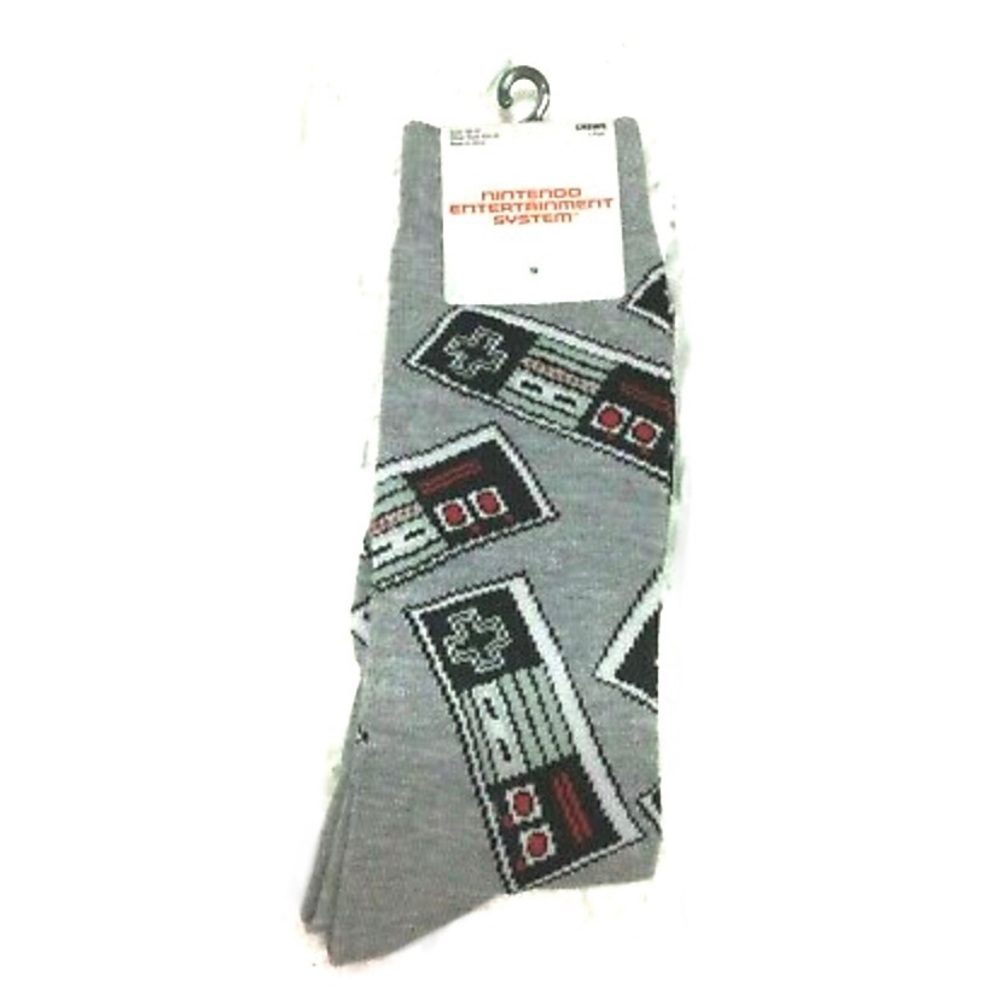 Novelty fun socks - Nintendo video game socks